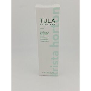 Tula Skincare Moisture Lip Mask Mint Overnight Hydration Treatment 0.28‎ Oz New